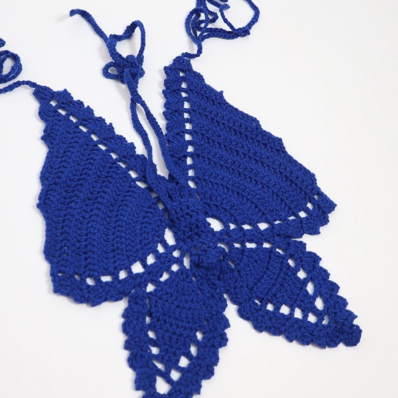 Handmade crochet butterfly top 🦋 - Picture 2 of 2